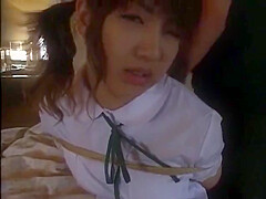 Japanese Girl Tied