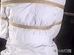 Japanese Nurse Bound And Gagged