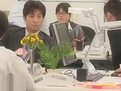 Japanese busty office lady fucked in public