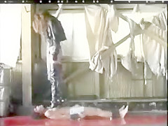 Japanese femdom trample boots