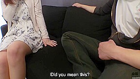 Japanese office lady fulfills bucket list by having sex with a JAV actor