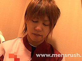 Japanese -time Job Boy Masturbates During Break