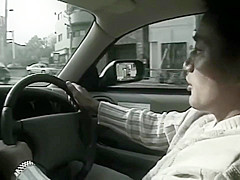 Japanese Girls Getting fucked in the car while on the highway 