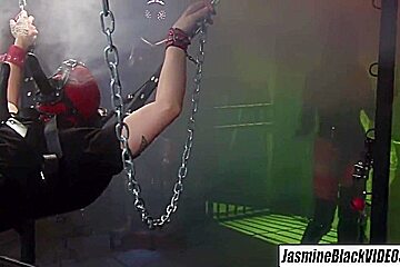 Jasmine Black - Bondage Fuck Session Busty Femdom