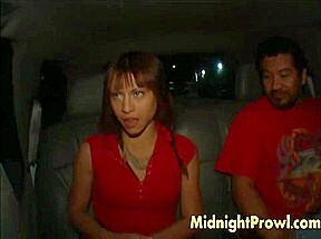Jayna Oso Masturbate Pussy Closeup in Car