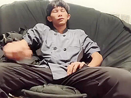 Jerking My Pet After Work!