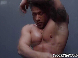 Johnny Bronco And Jake Daniels Worshipped By Sub Caged Jock