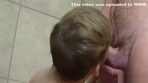 Joining His Step daddy in Shower