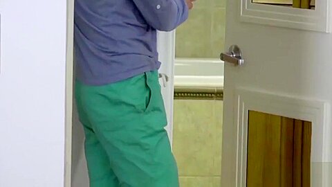 Joining His Step daddy in Shower