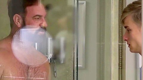 Joining His Step daddy in Shower