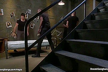 Jon Jon, James Deen And Asa Akira - Bound Asian Gets Double-penetration With Huge Cocks