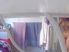 Kalpanti taking shower showing boobs and ass
