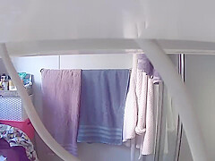 Kalpanti taking shower showing boobs and ass