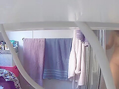 Kalpanti taking shower showing boobs and ass