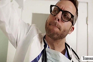 Kasey Kei - Horny Shemale Gets Ass Fucked By Her Doctor 10 Min