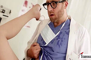Kasey Kei - Horny Shemale Gets Ass Fucked By Her Doctor 10 Min