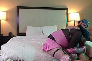 Kelsey Masters - Transgender In Chastity Deepthroats 8 Min