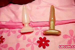 Kinky Dude Toys Ladyboy Ass And Fucks The Hole