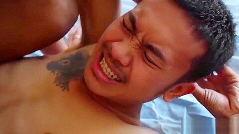 Kinky Gay Asians Nevin and Sam Bareback