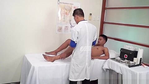 Kinky Medical Fetish Asians Simon and Russel Bareback