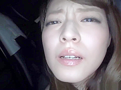 Kishida Ayumi enjoys a lovely car sex action