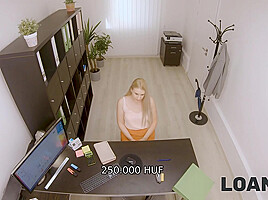 LOAN4K  Sexy waitress involved into sexual affair with handsome creditor