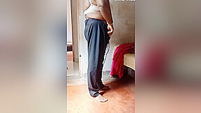 Lady Bedroom Dress Change