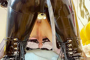 Lady Fatale And Slavena Are Pegging Their Sissy Lusinta Castro