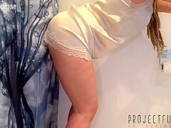 Lady Satin In Lady In Satin Dress Doing A Glory Hole Fuck - Projectsexdiary