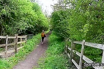 Lady Sonia In Unfaithful British Milf Showcases Her Massiv