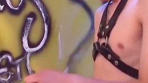 Latin Twink Kinky Bareback Threesome Sex