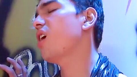 Latin Twink Kinky Bareback Threesome Sex