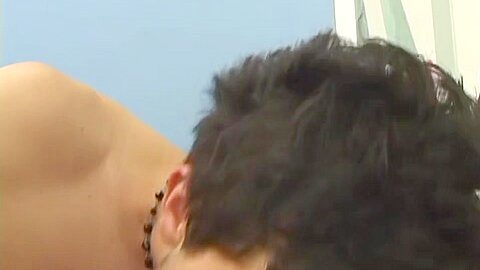 Latin bareback twink fucks nympho stud after blowjob