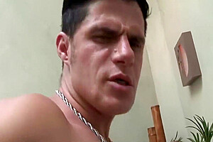 Latina Tranny With Blue Eyes Gets A Cumshot On Her Huge Tits