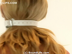 Leather Pants And Ballgagged