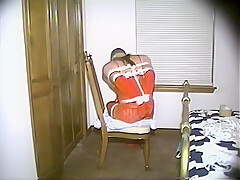 Left Alone At Home Gagged And Bound By Mistress Wife