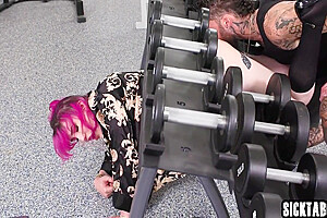 Lena Moon In Shemale Gym Rat Fucked In Tight Ass And Enjoyed Strangers Cock 6 Min