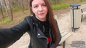 Lesbians Dating And Having Sex In A Parked Car After Naked Boobs And Pussy In Public