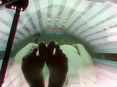 Live Masturbation In Solarium