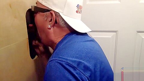 Long Black Gloryhole Cock