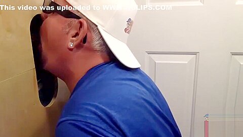 Long Black Gloryhole Cock
