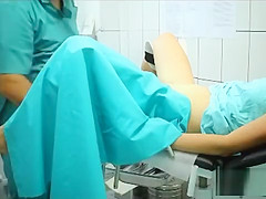 Lustful doctor fucks a girl on the table