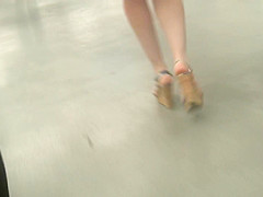 MILF, Hot Legs In High Heels Wedges