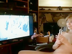 MILF Masturbates To Porn With You
