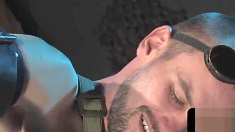 Maledom stud fisting BDSM slave from behind