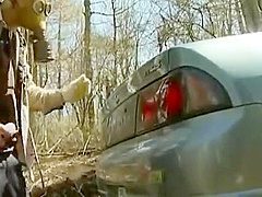 Man rapped Japanese teen 18+ on the truck of his car