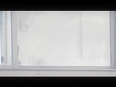 Manhattan Changing in Window