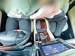 Married Woman Comes To Training With Husband Plays With Remote Toys And Has Nakadashi Car Sex