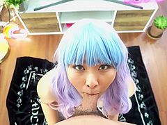 Marshmallow Ass Japanese teen 18+! Reverse Cowgirl & Creampie - TokyoDiary