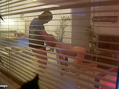 Masked Intruder Fucks Busty student 18+